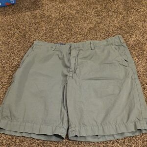 Ralph Lauren Green Flat Front Shorts